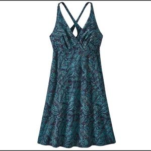 NWT Patagonia It’s a Forest New Navy Cotton Dress